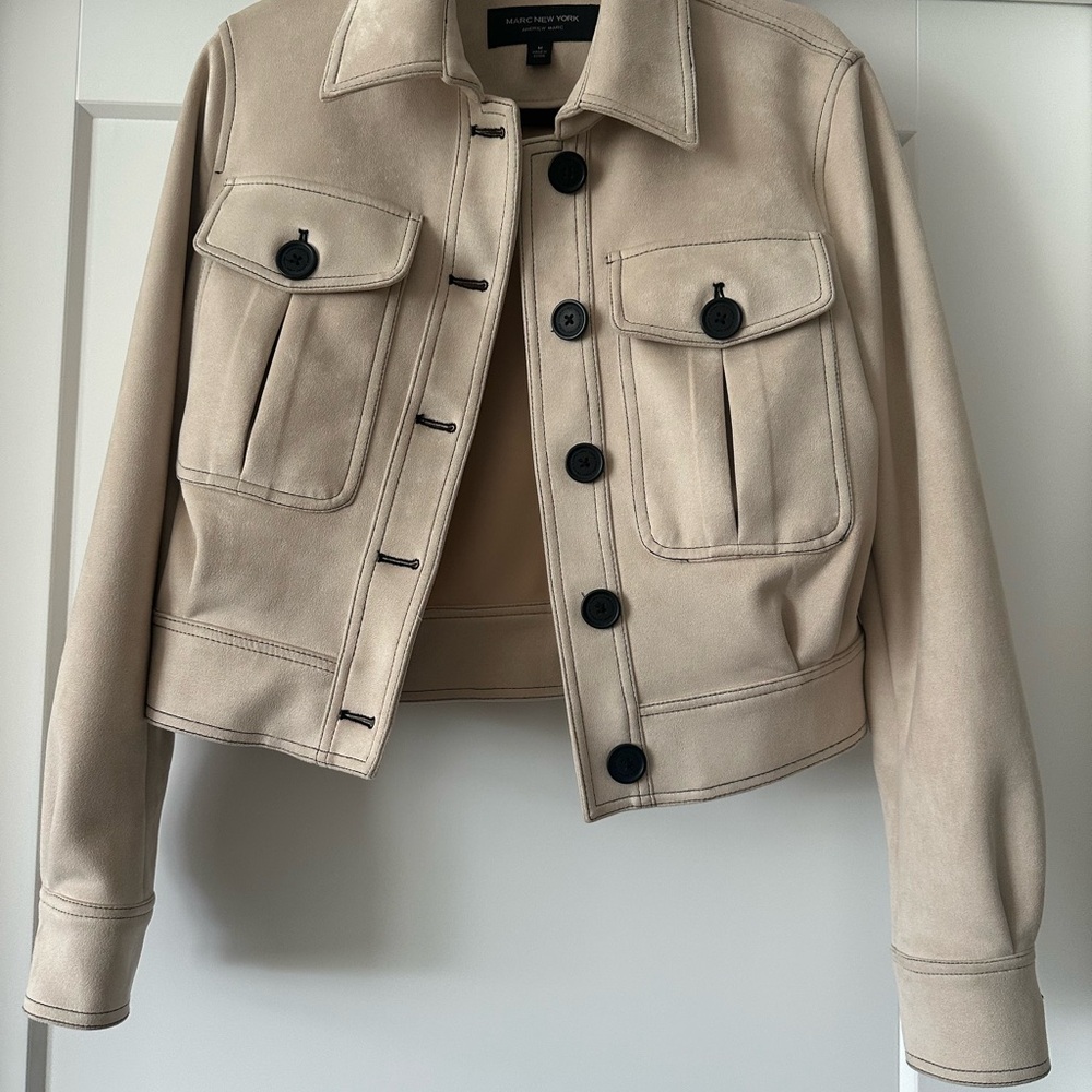 Marc New York Faux Suede Jacket
